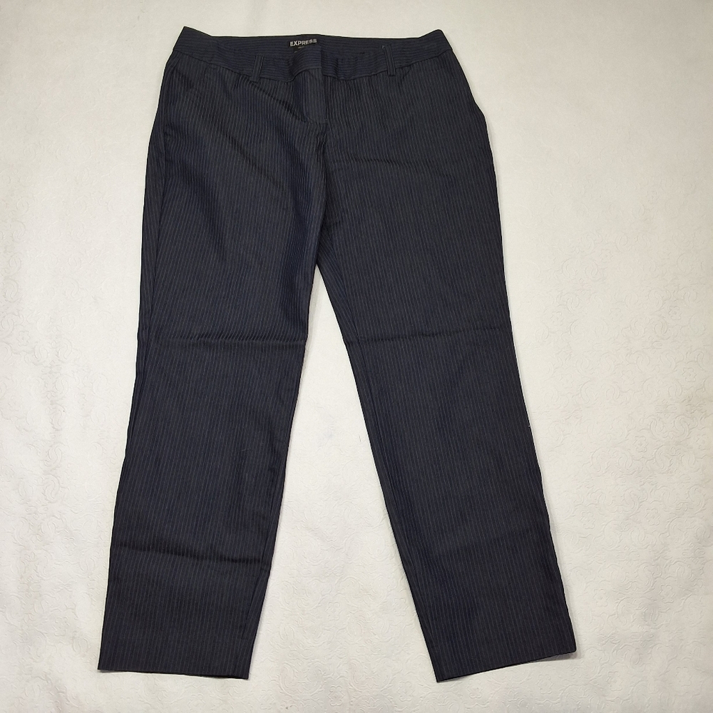 Express Columnist Striped Dress Pants Size SR